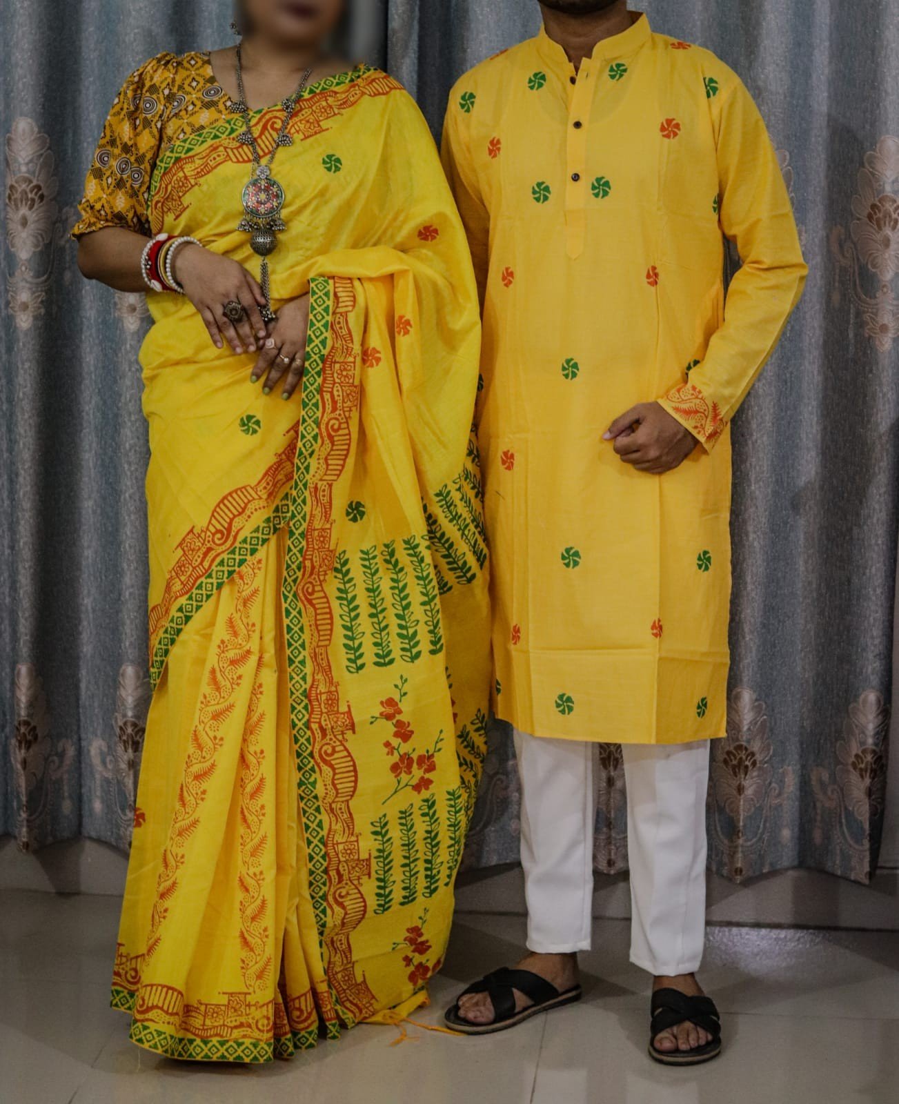 ধুপিয়ান সিল্ক, ব্লক প্রিন্টের